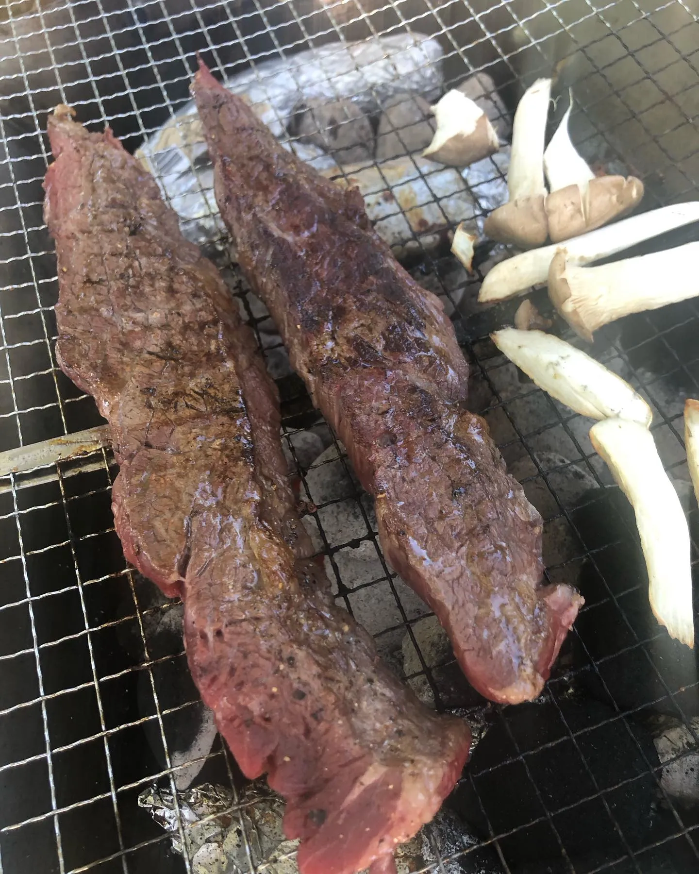 今日は天気も良くてBBQ日和😎